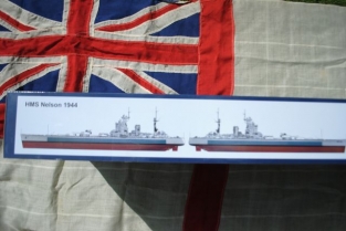 Trumpeter 03708 HMS NELSON 1944